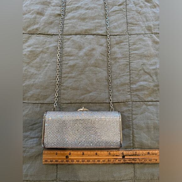 Vintage Judith Leiber Mini Minaudiere Swarovski Crystal-Embellished Clutch - Picture 4 of 9